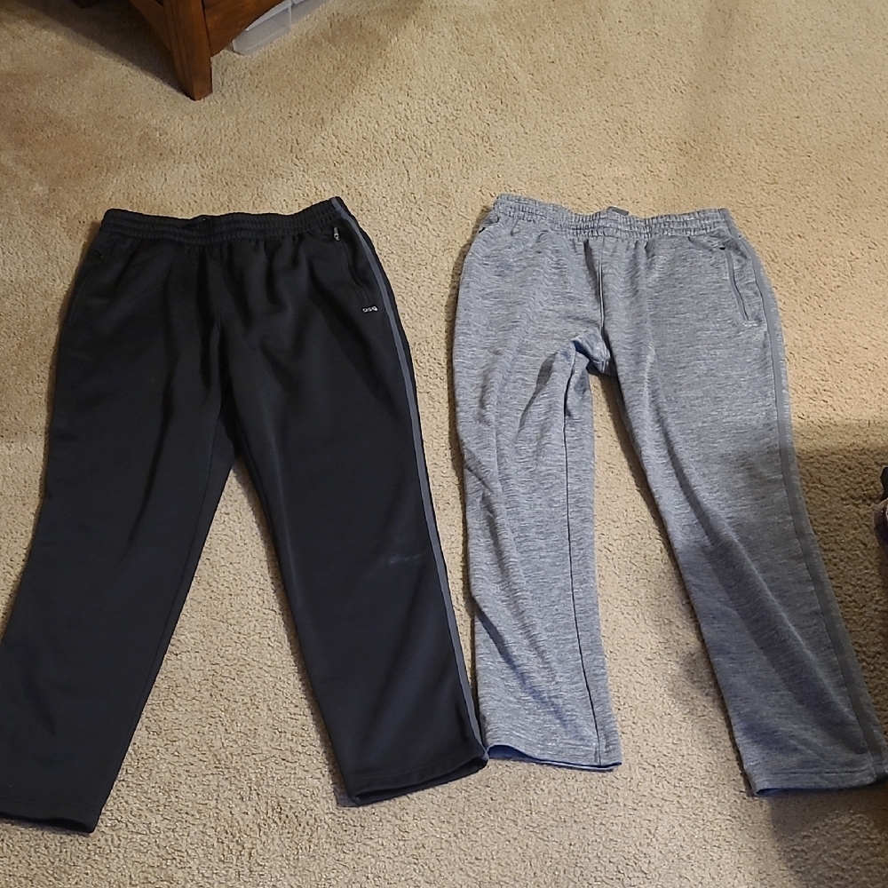 DSG Track Pants/Joggers, LG, 2 Pairs